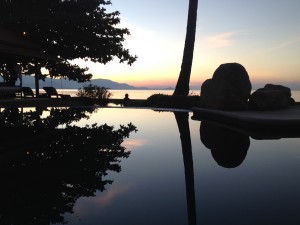 Ang Thong Villa At Sunset